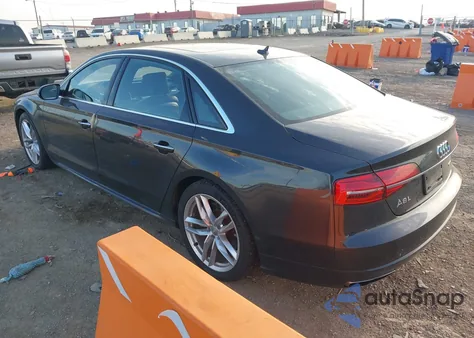 2017 Audi A8 L 3.0T z USA, uszkodzony, nr VIN WAU44AFD3HN015190